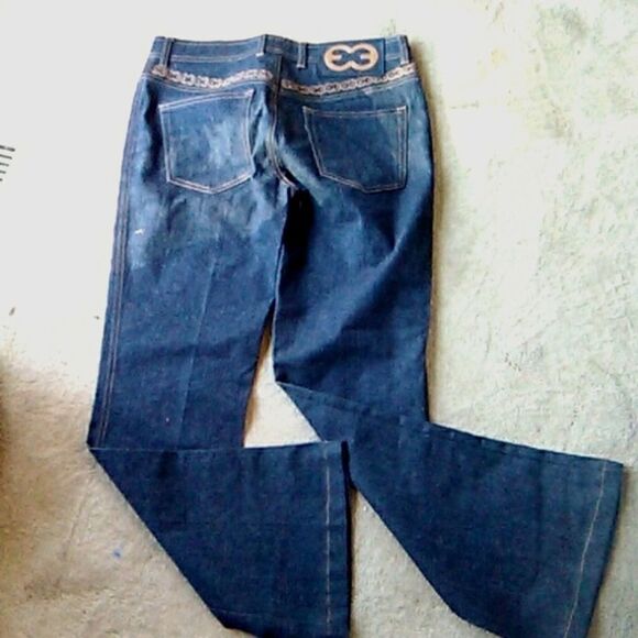 NWOT Escada Dark Wash Jeans - Picture 3 of 13